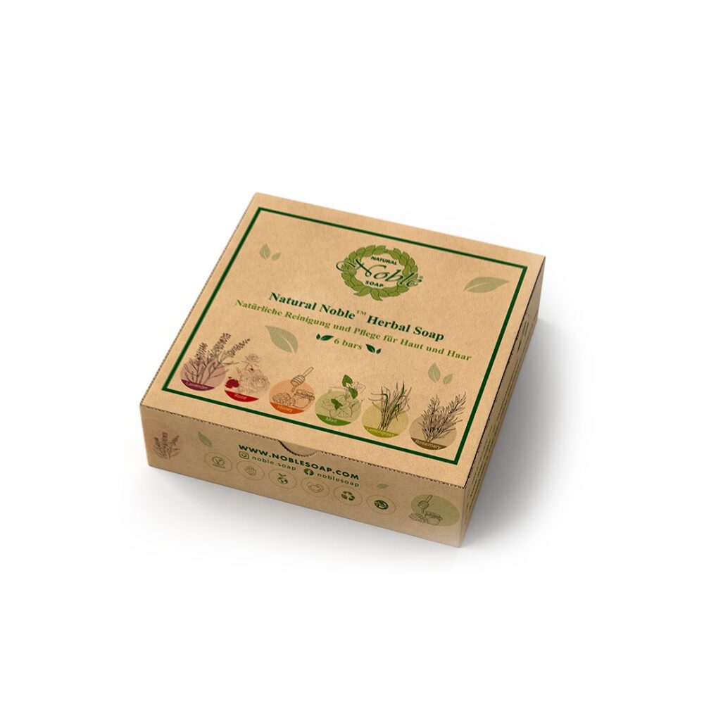 Natural Noble Herbal Soap Box
